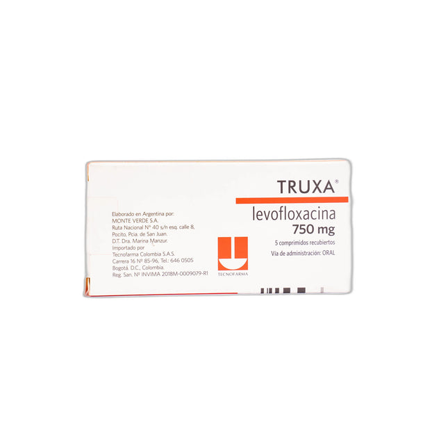 Truxa 750 Mg 5 Comprimido Recubiertas