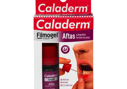 Caladerm Aftas Pequeñas Heridas Bucales 6 Ml