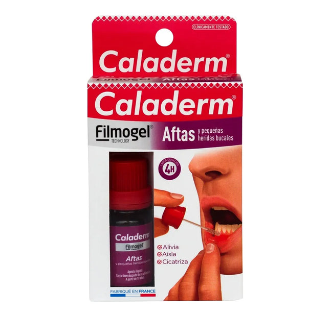 Caladerm Aftas Pequeñas Heridas Bucales 6 Ml