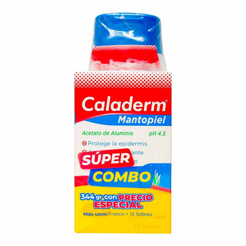 Caladerm Mantopiel 200G+Caladerm Mantopiel 12Sbs