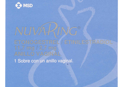 Nuvaring Anillo Vaginal 1 Sobre