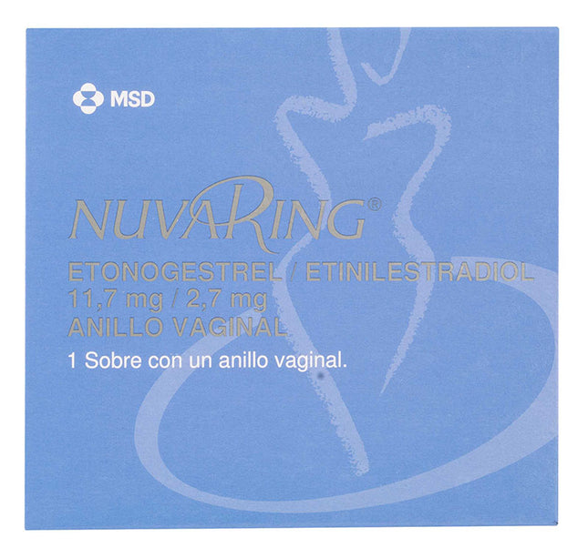 Nuvaring Anillo Vaginal 1 Sobre