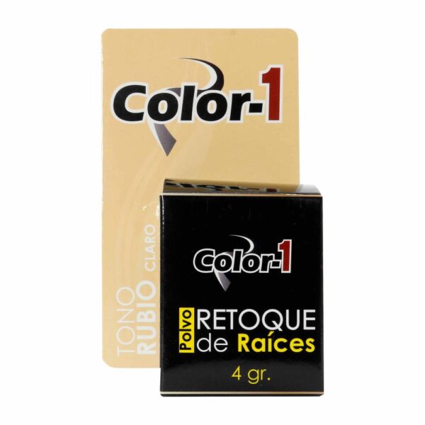 Polvo Retoque Raiz Rubio Claro Color-1 4Gr