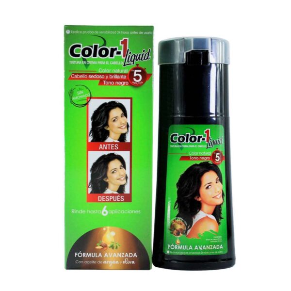 Tintura Crema Cabello Nat Color-1 180Ml