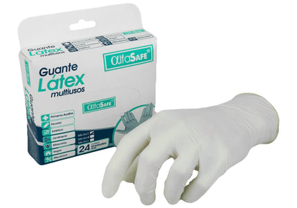 Guante Examen Alfa Latex 24 Uds S