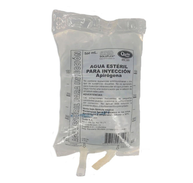 Agua Destilada Quibi Bolsa 500 Ml