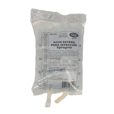 Agua Destilada Quibi Bolsa 500 Ml