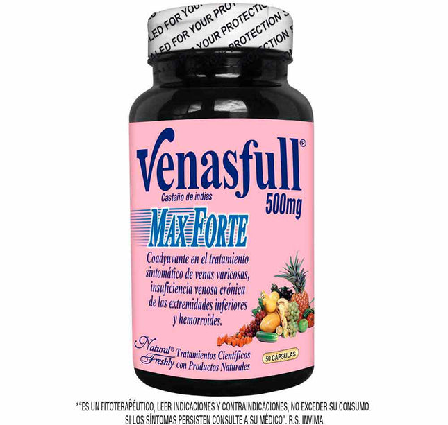 Venasfull Max Forte 50 Perlas