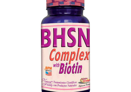 B.H.S.N Biotina Complex 50 Softgels