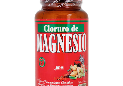 Cloruro De Magnesio + Vitamina D 50 Cap