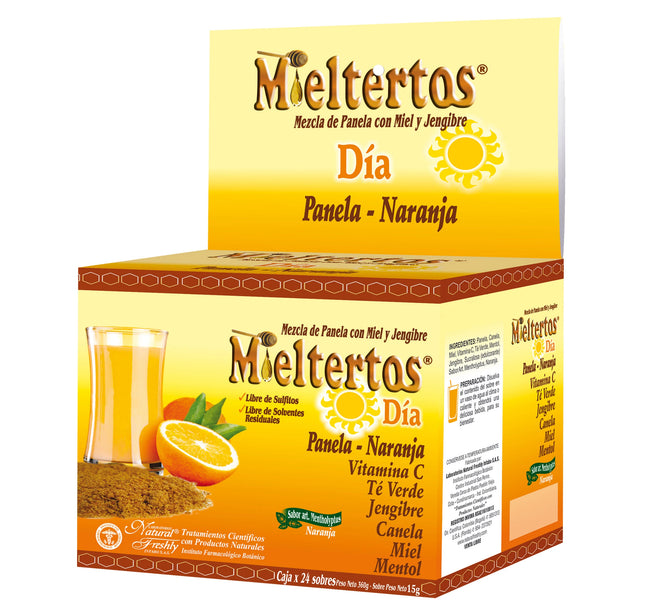 MIELTERTOS GRIPA DIA PANELA NARANJA 24 SBS