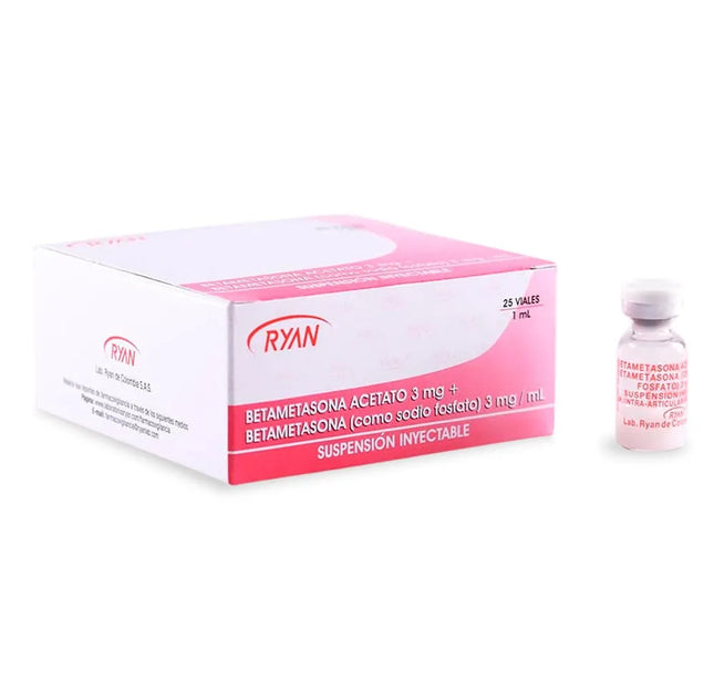 Betametasona Acetato 3Mg+Betametasona Fosfato 25 Ampollas