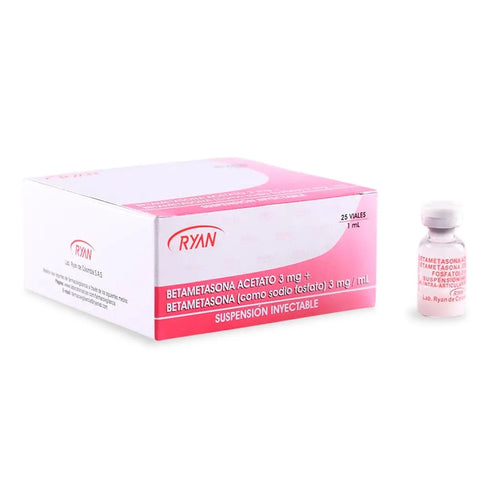 Betametasona Acetato 3Mg+Betametasona Fosfato 25 Ampollas