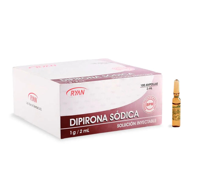 Dipirona Sodica 1G/2Ml 100 Amp