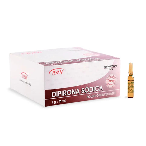 Dipirona Sodica 1G/2Ml 100 Amp