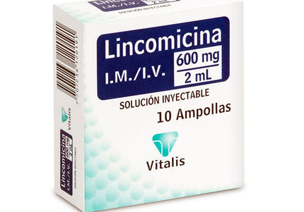 Lincomicina 600Mg/2Ml 1 Ampolla Vt