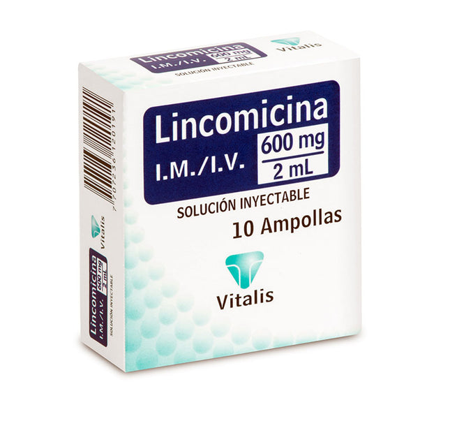 Lincomicina 600Mg/2Ml 1 Ampolla Vt