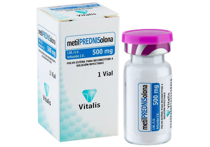 Metilprednisolona 500 Mg 1 Ampolla Vt