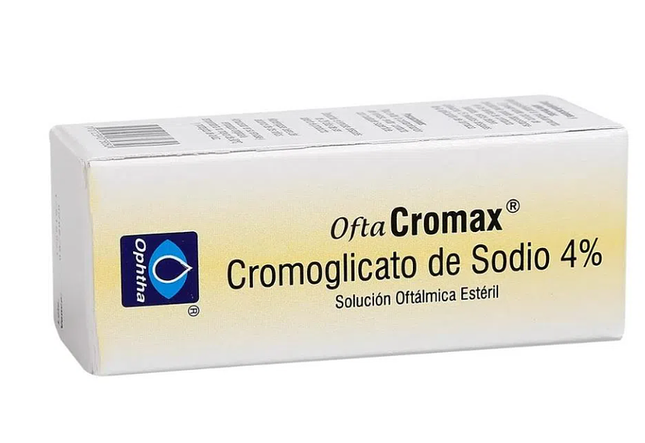 Oftacromax Solución Oftalmica 4% 15Ml
