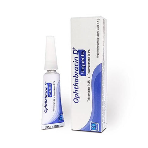Ophthabracin-D Unguento 3.5 Gr
