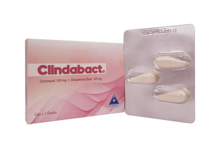 Clindabact (Clinda+Clotri) 3 Ovulos Vaginal