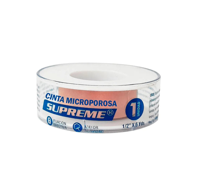 Cinta Micropore Piel Supreme 1X5 Yardas