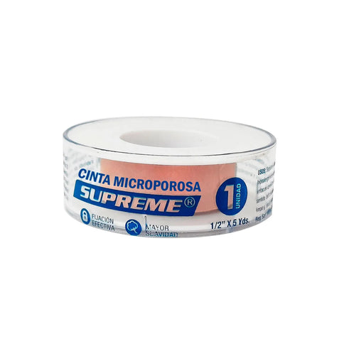 Cinta Micropore Piel Supreme 1X5 Yardas