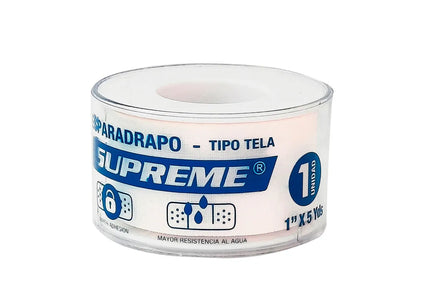 Esparadrapo Tela Blanco Supreme 1X5 Yard