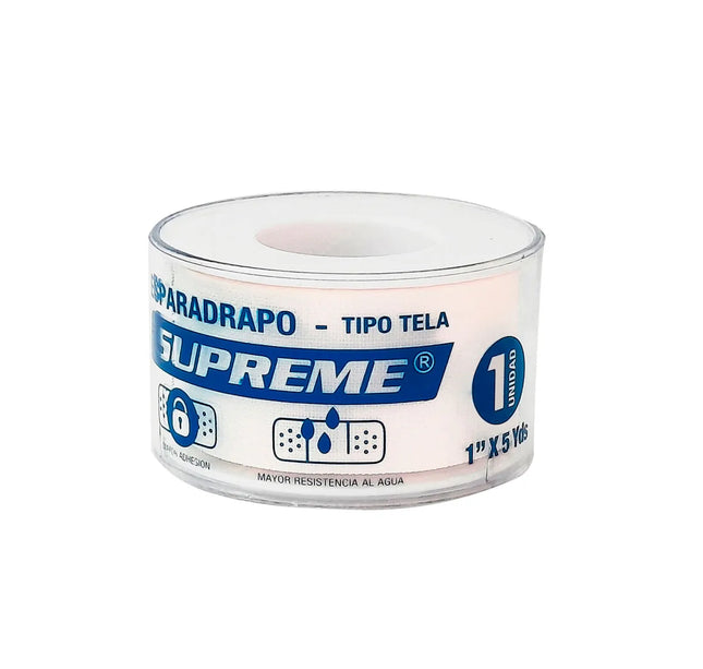 Esparadrapo Tela Blanco Supreme 1X5 Yard