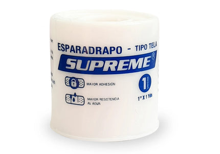 Esparadrapo Tela Blanco Supreme 1X1 Yard