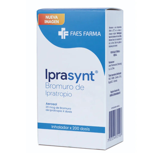 Iprasynt 20 Mcg Inhalador 200 Dosis