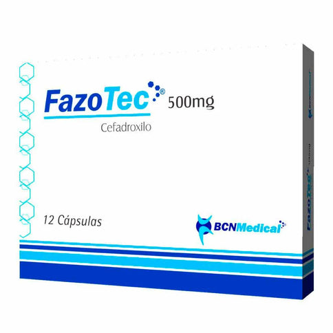 Fazotec 500 Mg 12 Capsulas