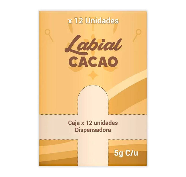 Labial Cacao 5Grs Paq 12 Und