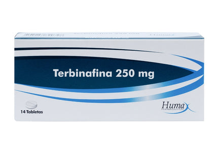 Terbinafina 250 Mg 14 Tabletas Hp