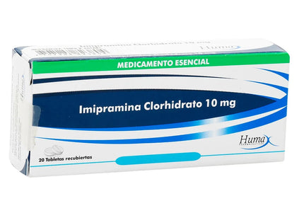 Imipramina Clorhidrato 10 Mg 20 Tabs Rec