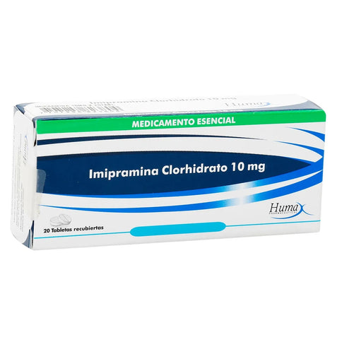 Imipramina Clorhidrato 10 Mg 20 Tabs Rec