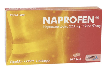 Naprofen 220 Mg 10 Tabletas