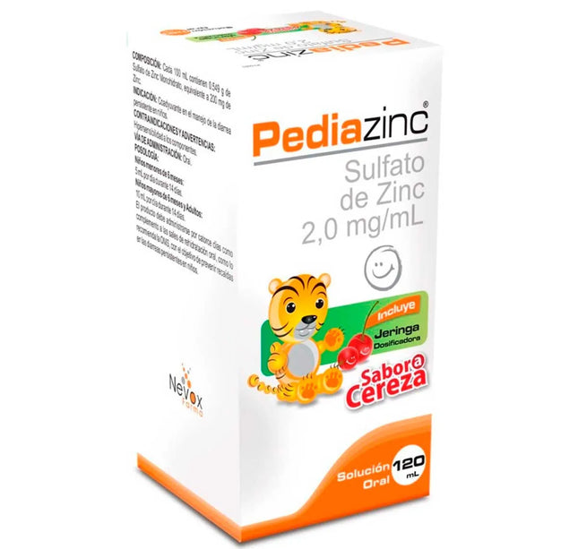 Pediazinc Solucion Oral 120 Ml