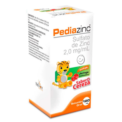 Pediazinc Solucion Oral 120 Ml