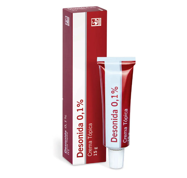 Desonida 0.1% Crema 15 Gr