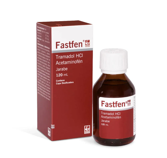 Fastfen Jarabe 120 Ml Acetaminofen/Tramadol