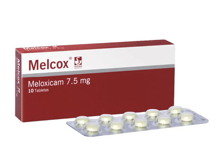 Melcox 7.5 Mg 10 Tabletas