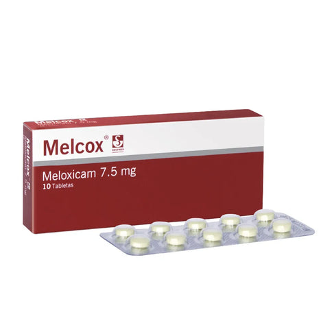 Melcox 7.5 Mg 10 Tabletas