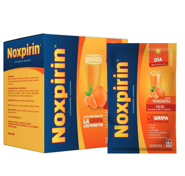 NOXPIRIN F JUGO DIA MANDARINA GRA.24 SBS