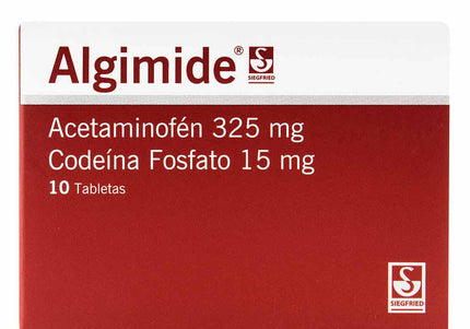 Algimide 325/15 10 Tbs Acetaminofen/Codeina