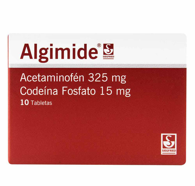 Algimide 325/15 10 Tbs Acetaminofen/Codeina
