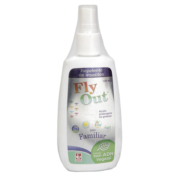 Repelente Fly Out Spray Familiar 100Ml
