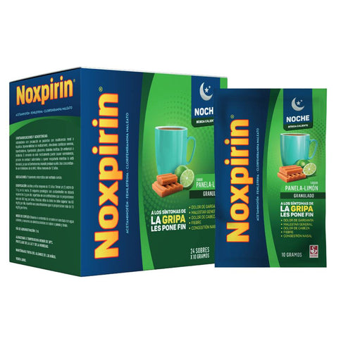 NOXPIRIN F ADUL.NOCHE PANELA LIMON 24SBS