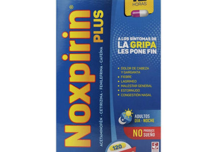 NOXPIRIN PLUS 120 CAPSULAS