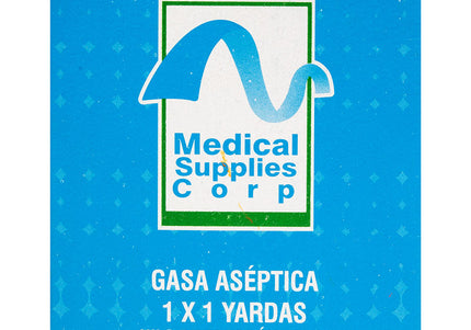 Gasa Medical 1X1 Cuadrada